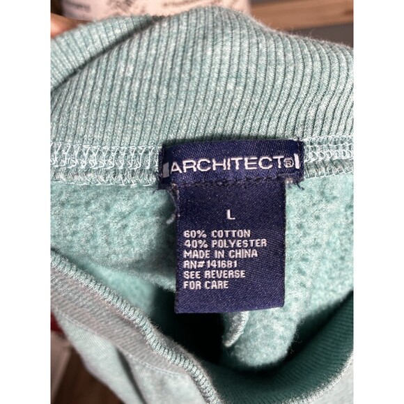 Architect Women Cotton Blend Long Sleeve Pullover Sweater Size L - Picture 8 of 8